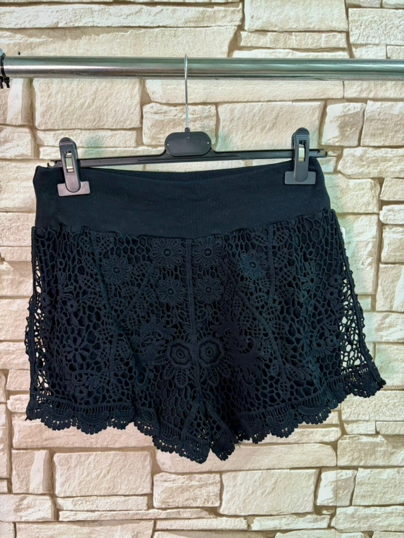 Grossista LYCHI - short in crochet con fodera