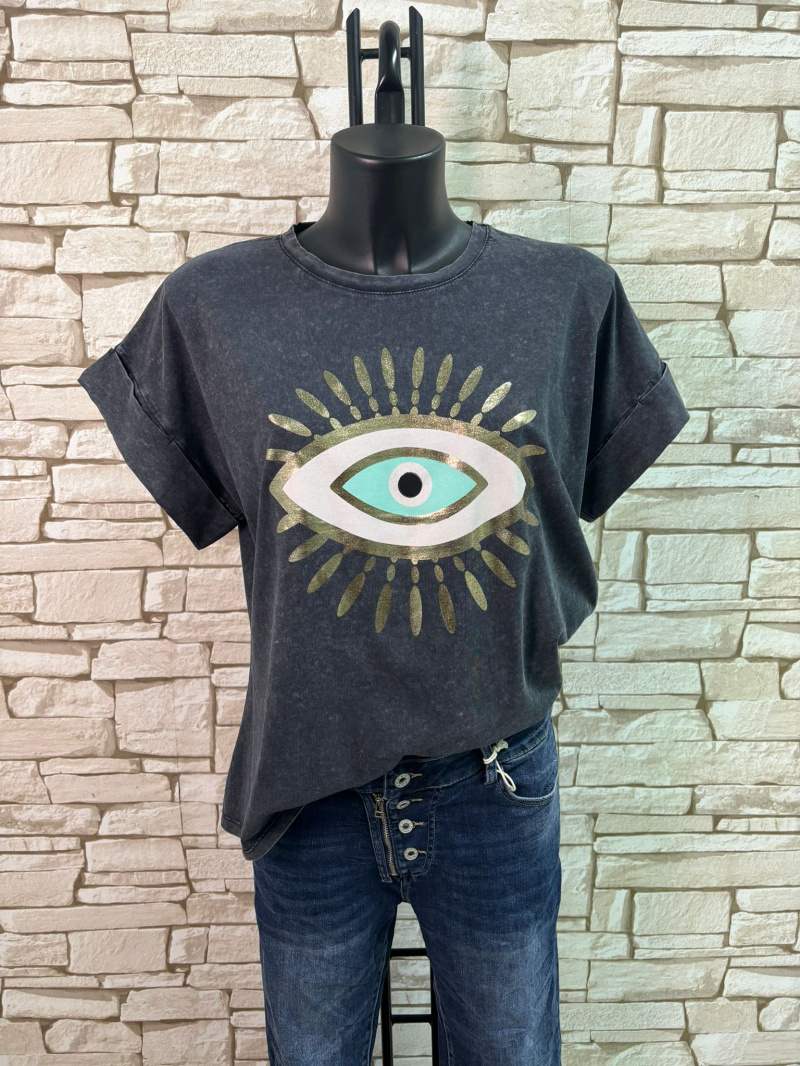Wholesaler LYCHI - Stonewash t-shirt