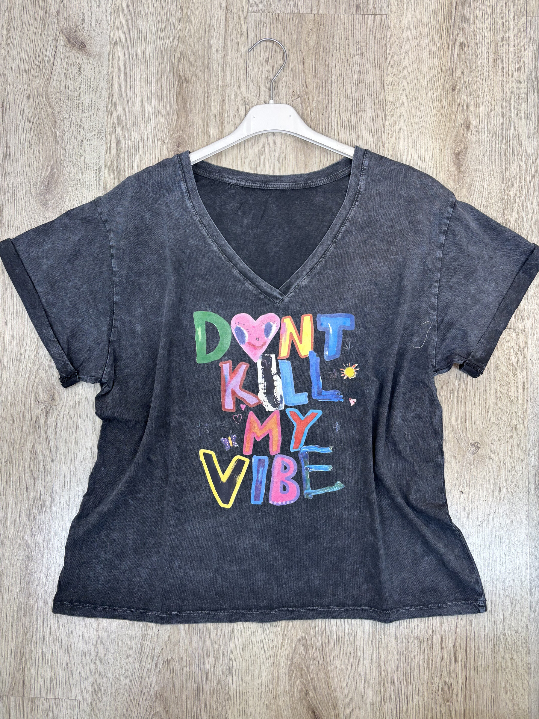 Wholesaler LYCHI - Wash Stone cotton t -shirt