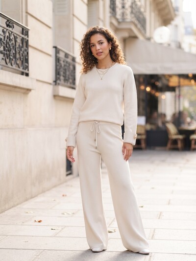 Grossiste M&D FASHION - Ensemble maille pull et pantalon Grossiste M&D FASHION - Ensemble maille pull et pantalon