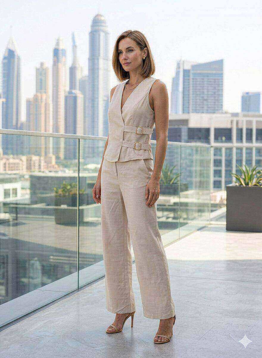 Großhändler M&D FASHION - Top- und Hosenset mit Kordelzug