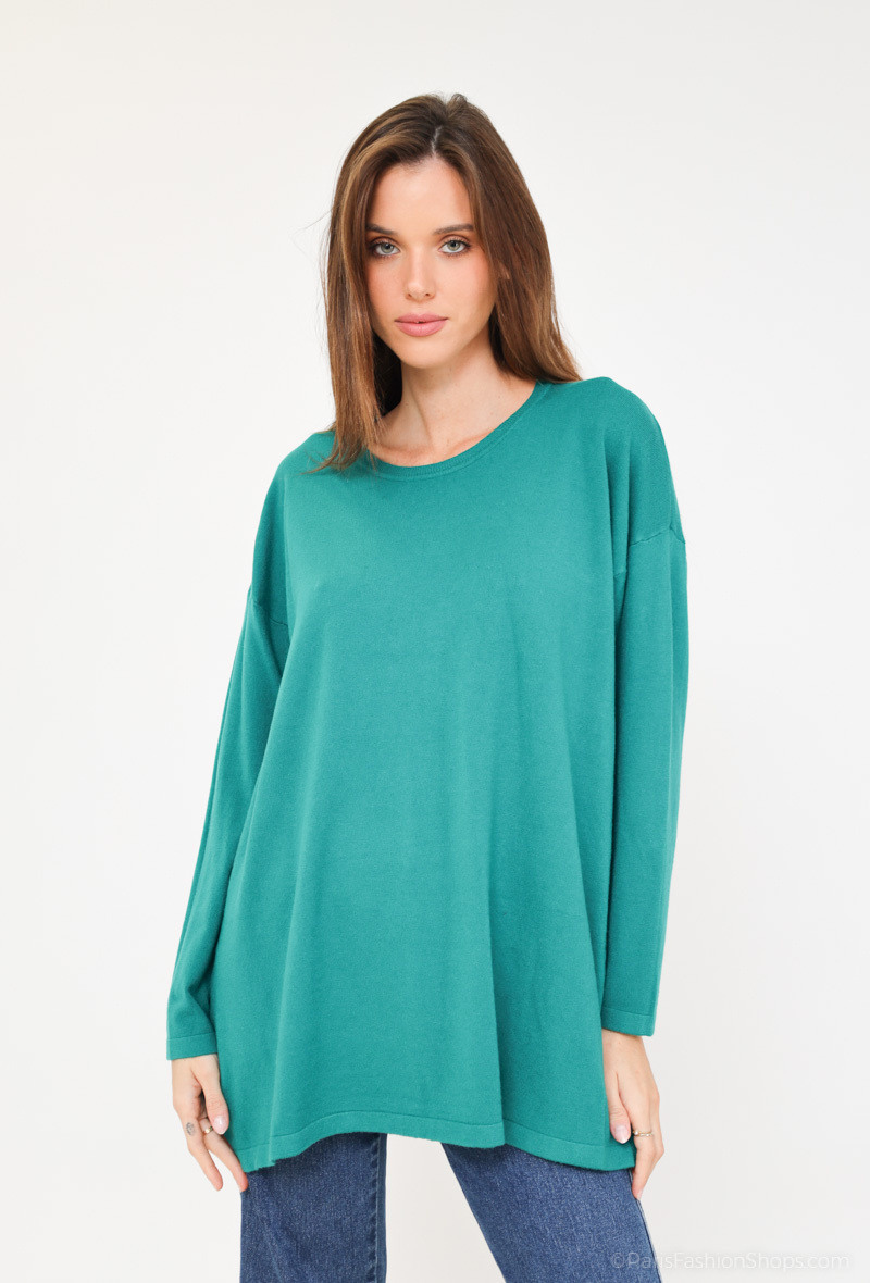Grossiste M&D FASHION - Pull long oversize - Idéale pour le printemps