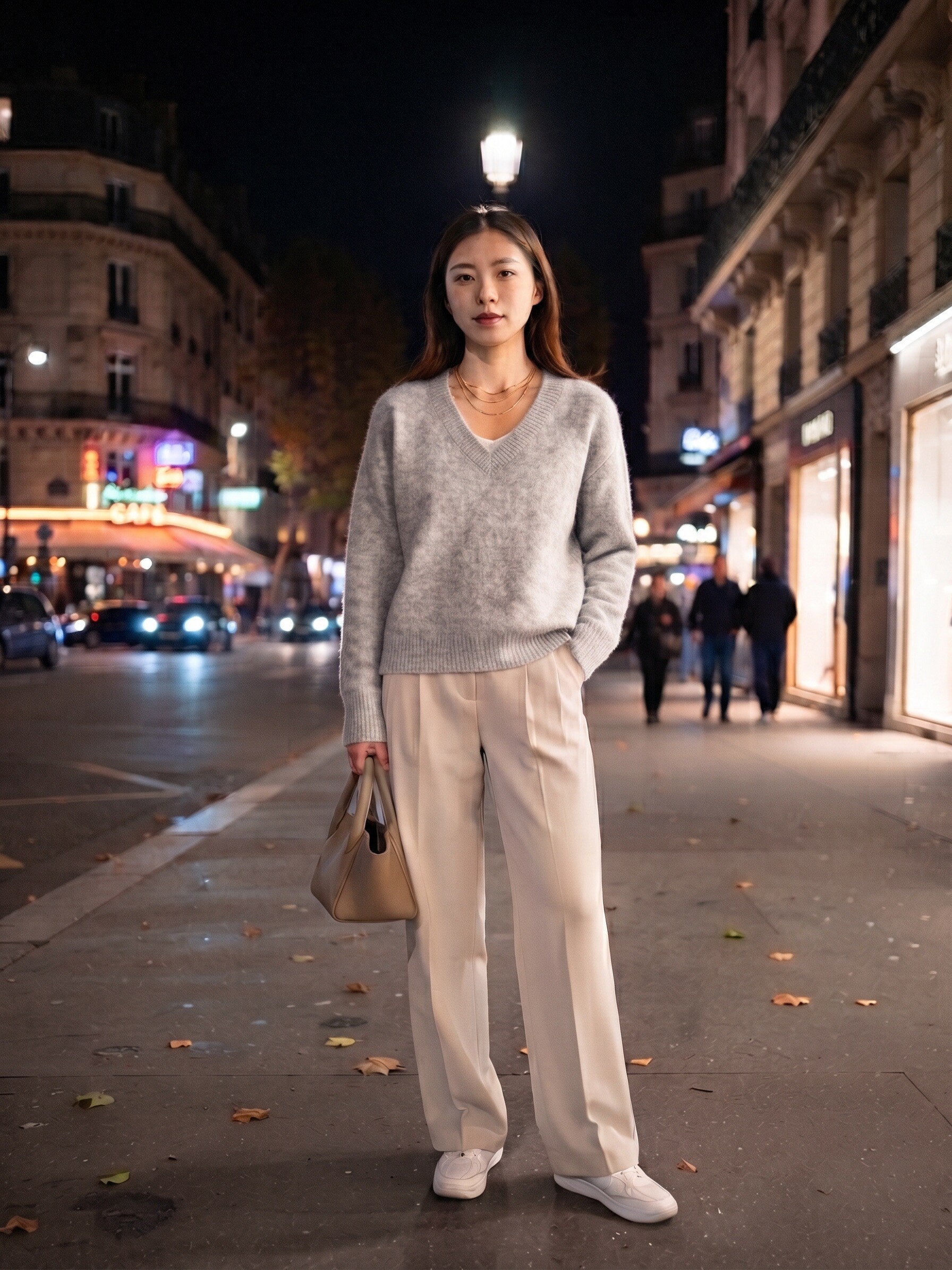 Grossista M&D FASHION - Maglione con Scollo a V