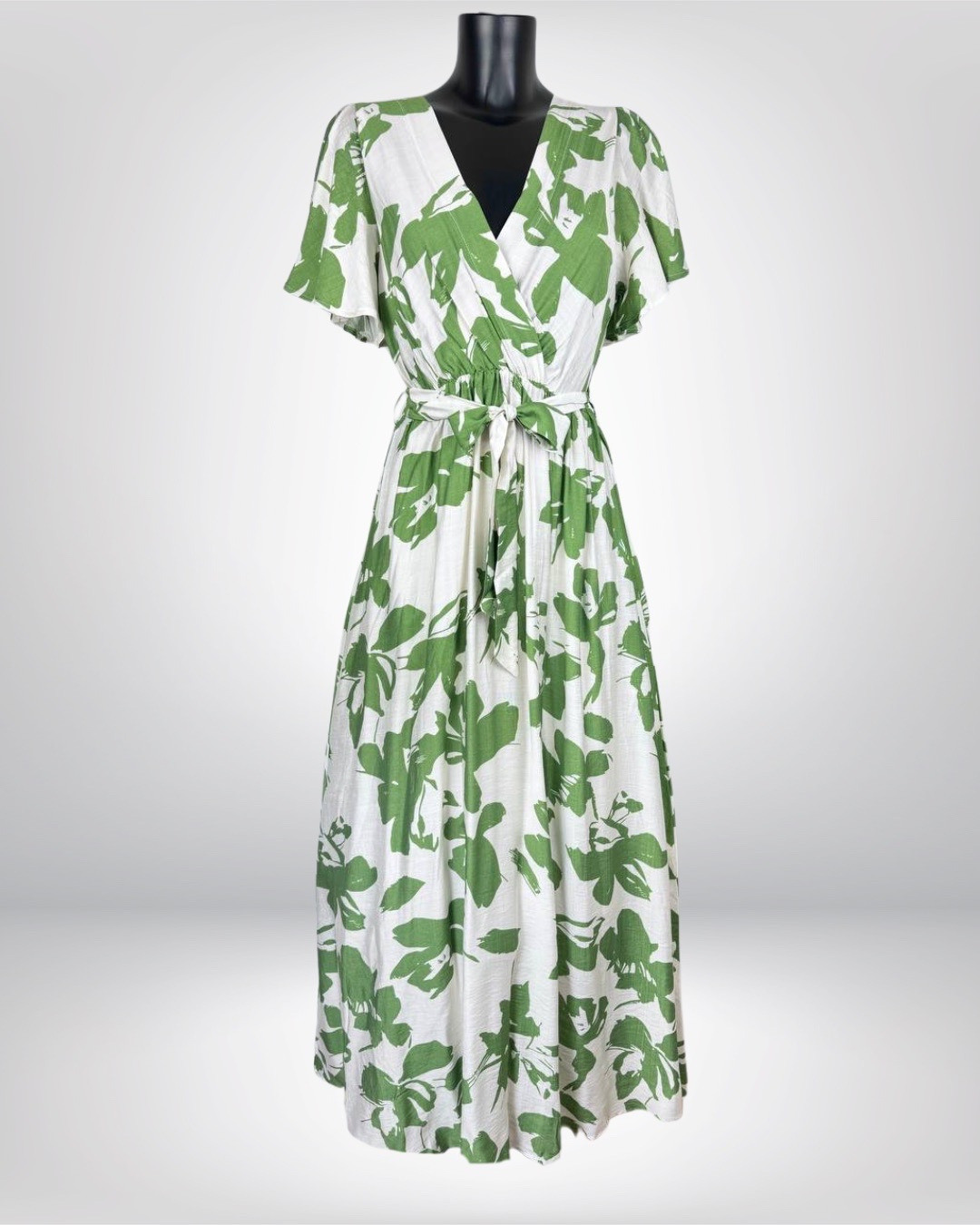 Wholesaler M&D FASHION - Long floral print portfolio dress