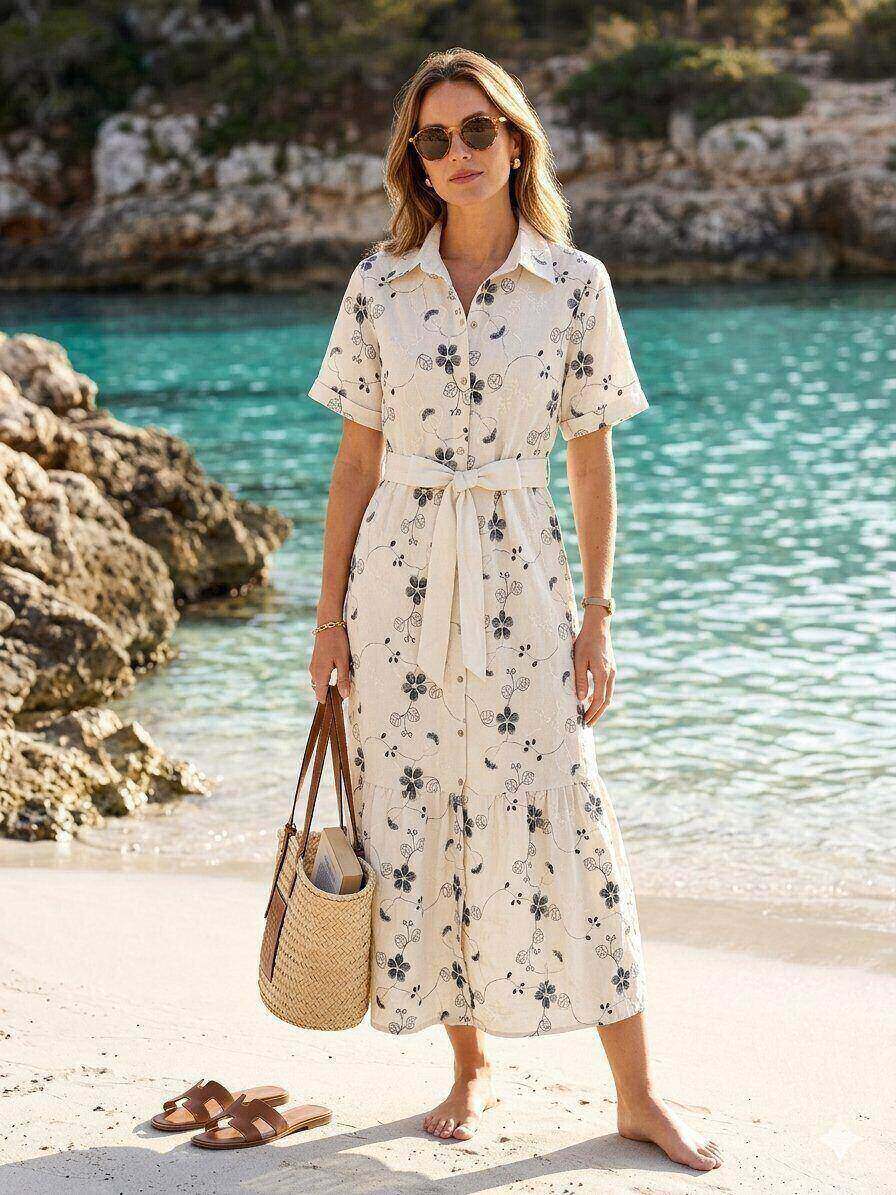 Grossista M&D FASHION - Abiti a Maniche Corte