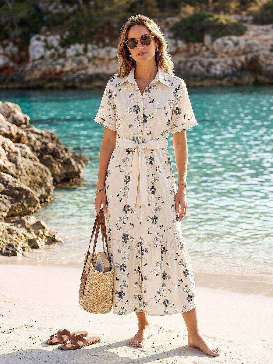 Grossista M&D FASHION - Abiti a Maniche Corte