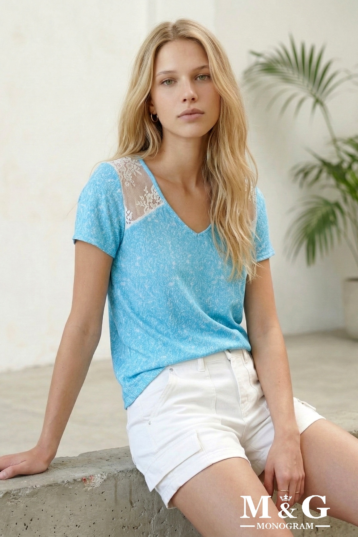 Grossiste M&G MONOGRAM - Blouse imprimée