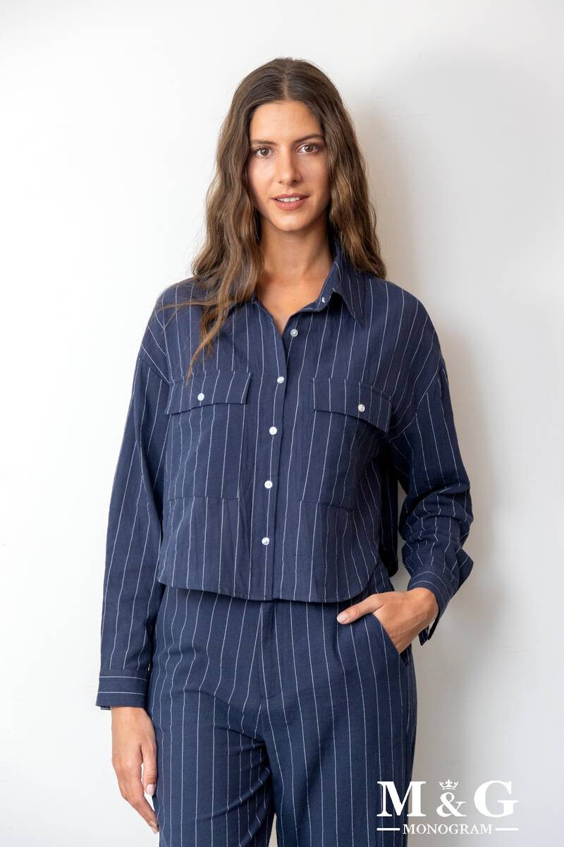 Grossiste M&G MONOGRAM - Chemise Coton à rayures