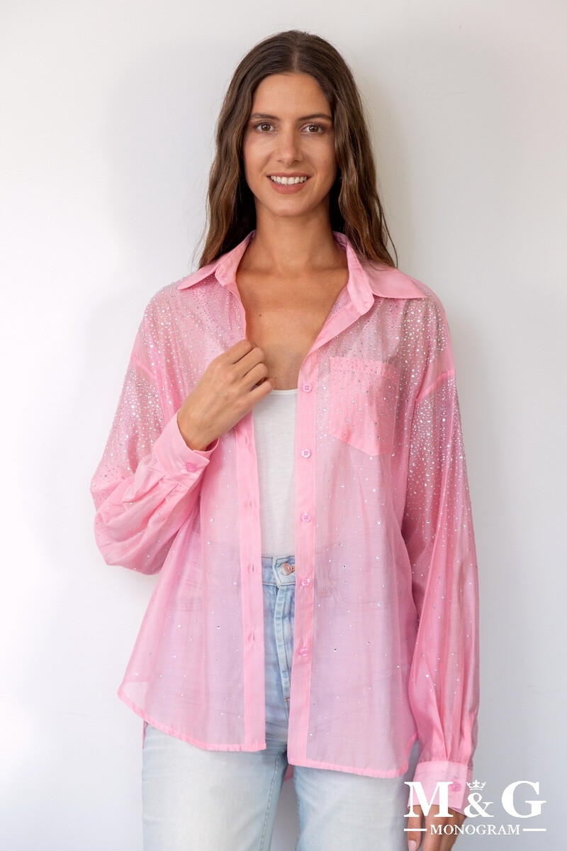 Grossiste M&G MONOGRAM - Chemise à strass