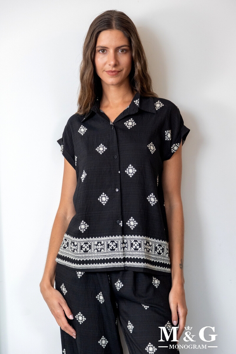 Grossiste M&G MONOGRAM - Chemise sans manches à imprimé