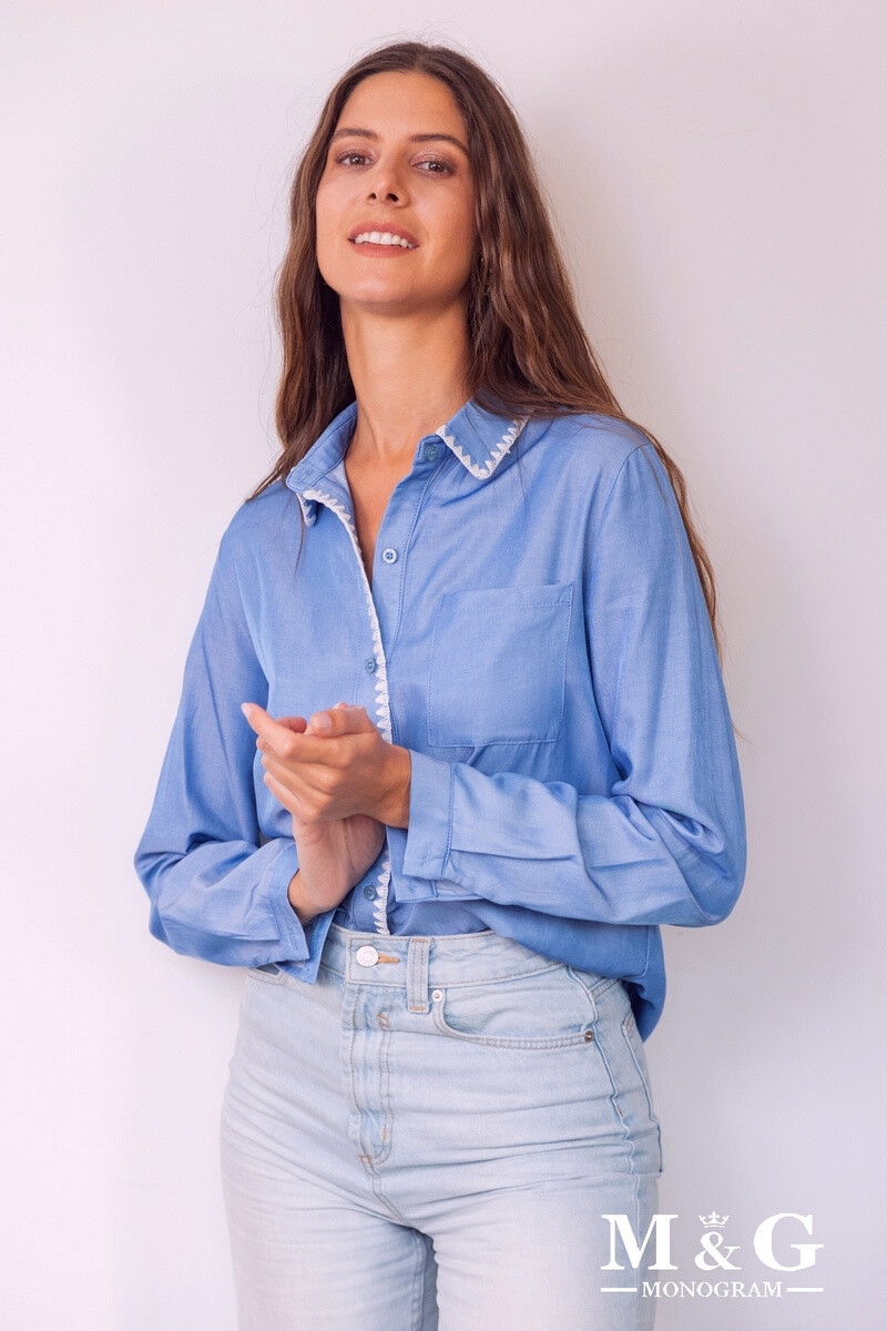 Grossiste M&G MONOGRAM - Chemise à coutures apparentes