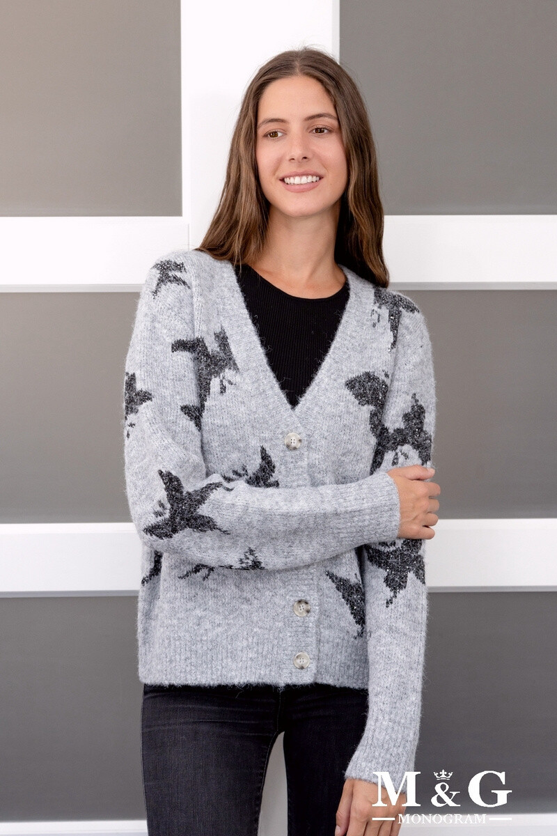 Grossiste M&G MONOGRAM - Gilet à motifs papillons avec sequins