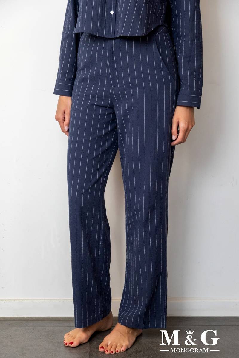 Grossiste M&G MONOGRAM - Pantalon Coton à rayures