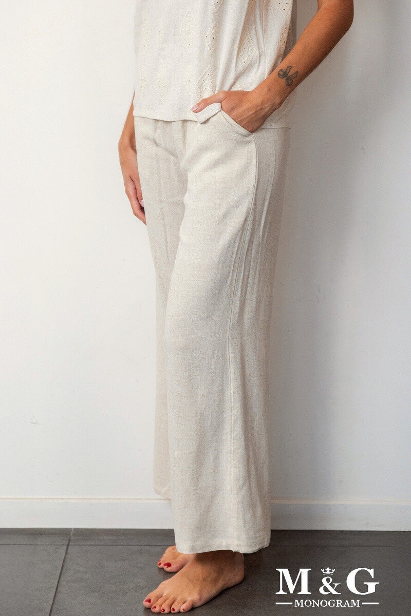 Wholesaler M&G MONOGRAM - Flax pants