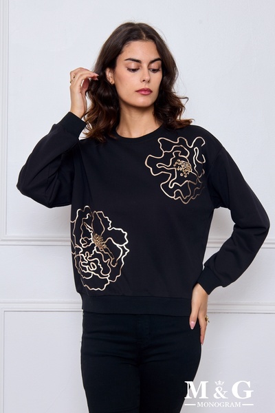 Grossiste M&G MONOGRAM - Sweat à imprimé irisé avec Diam’s Grossiste M&G MONOGRAM - Sweat à imprimé irisé avec Diam’s