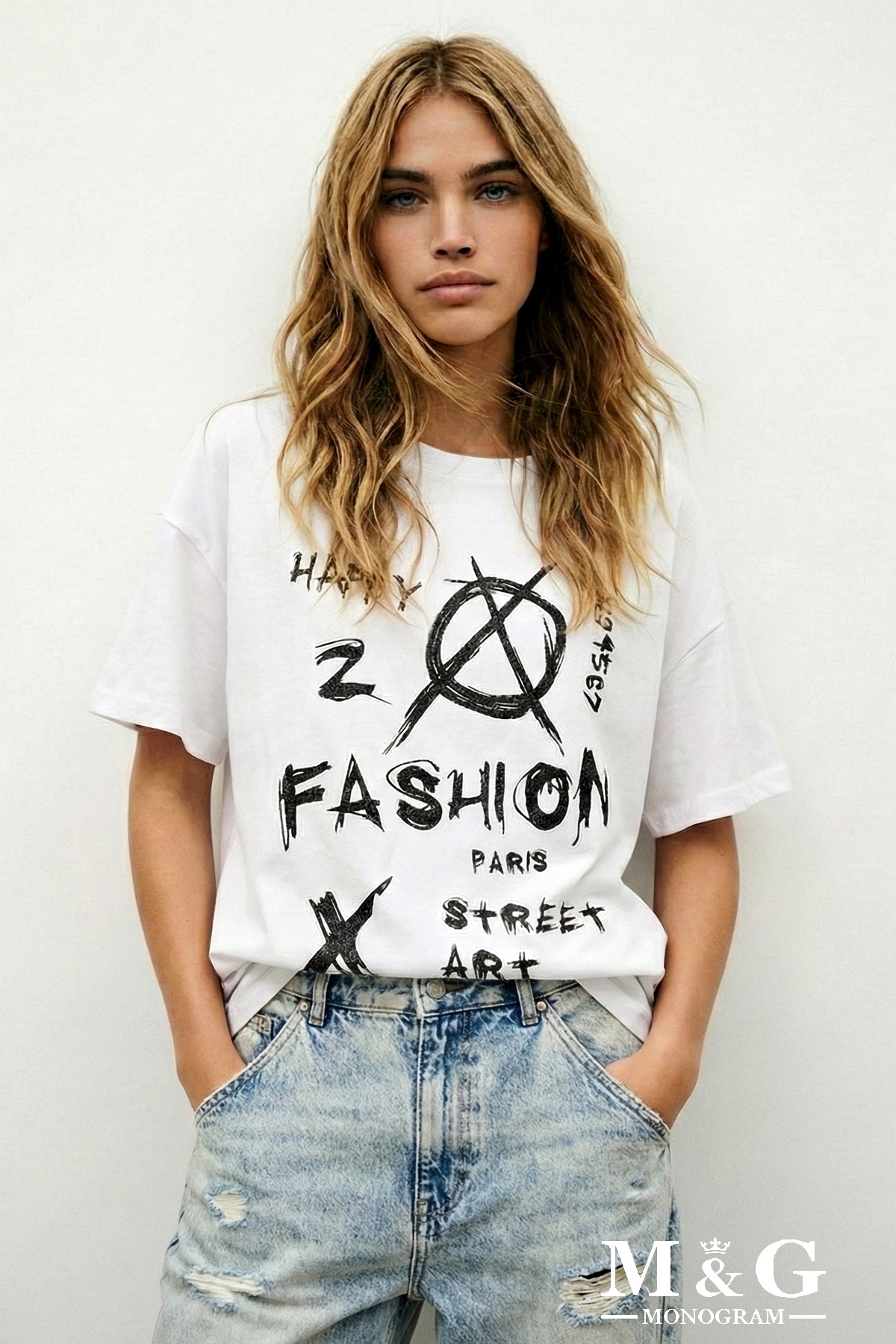 Wholesaler M&G MONOGRAM - T-shirt with sequined script