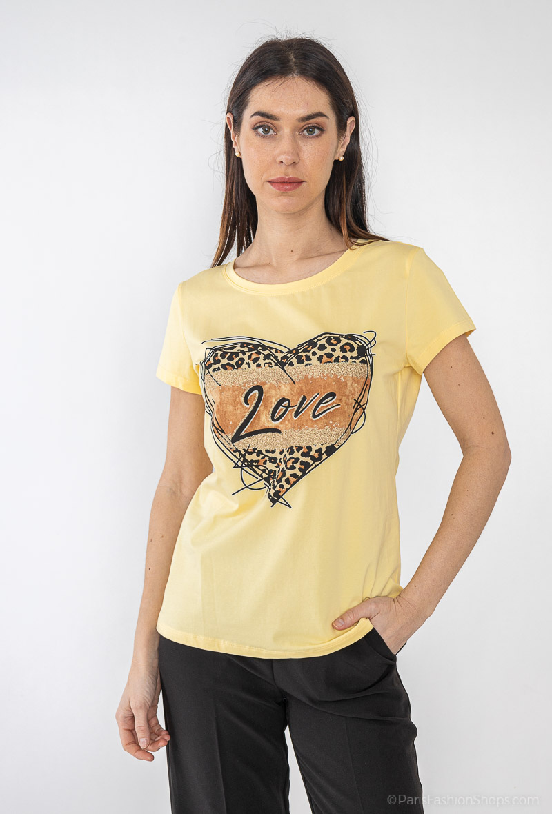 Mayorista M&G MONOGRAM - Camiseta con estampado Leo brillante