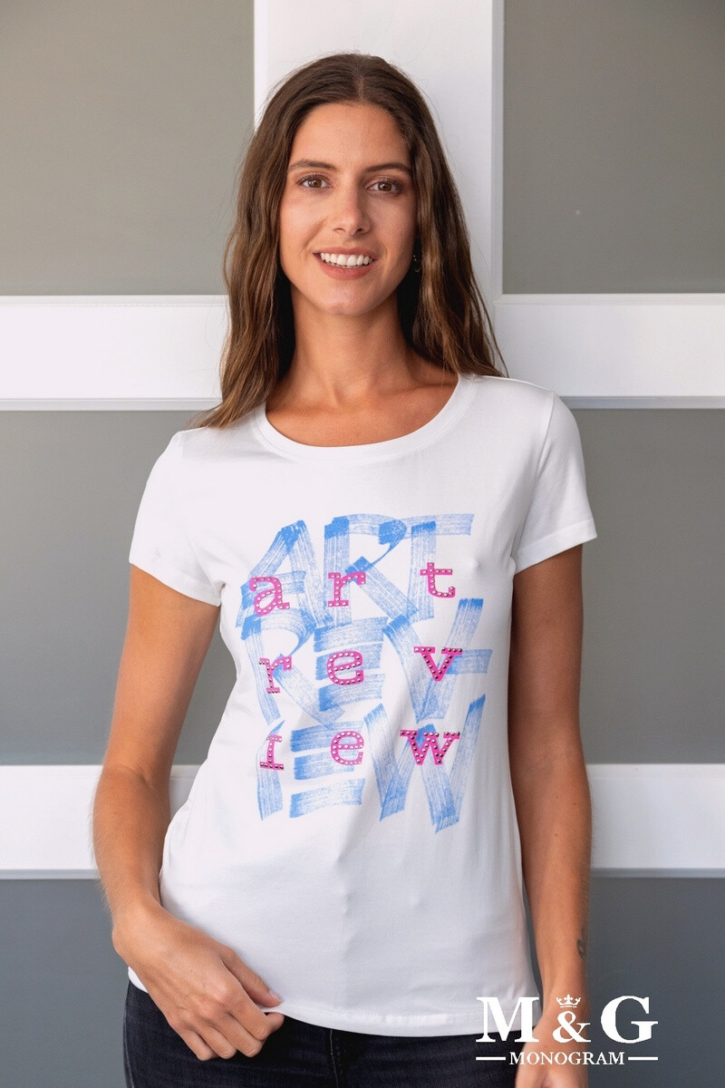 Grossiste M&G MONOGRAM - T-shirt à imprimé « ART REVIEW »