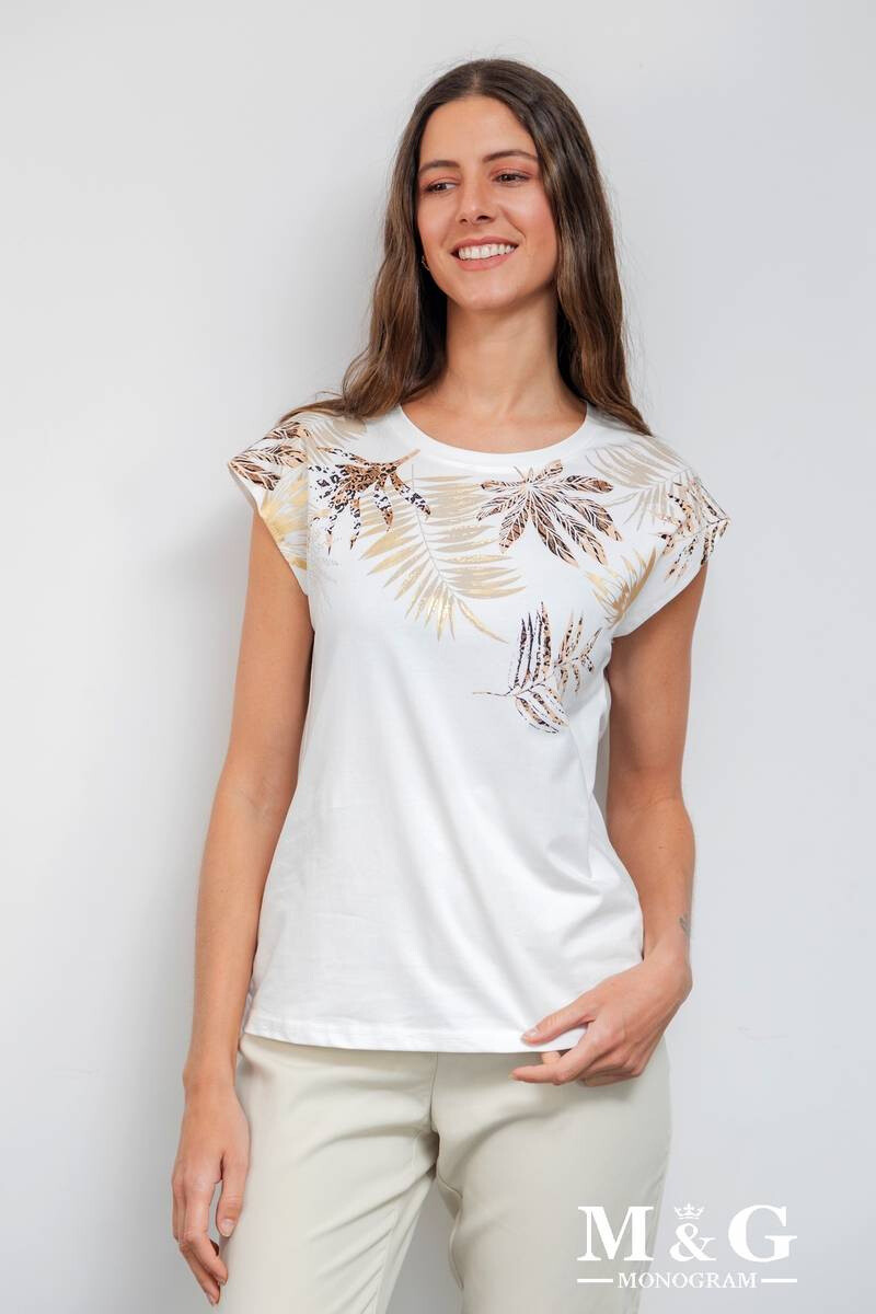 Wholesaler M&G MONOGRAM - Idly printed sleeveless t-shirt