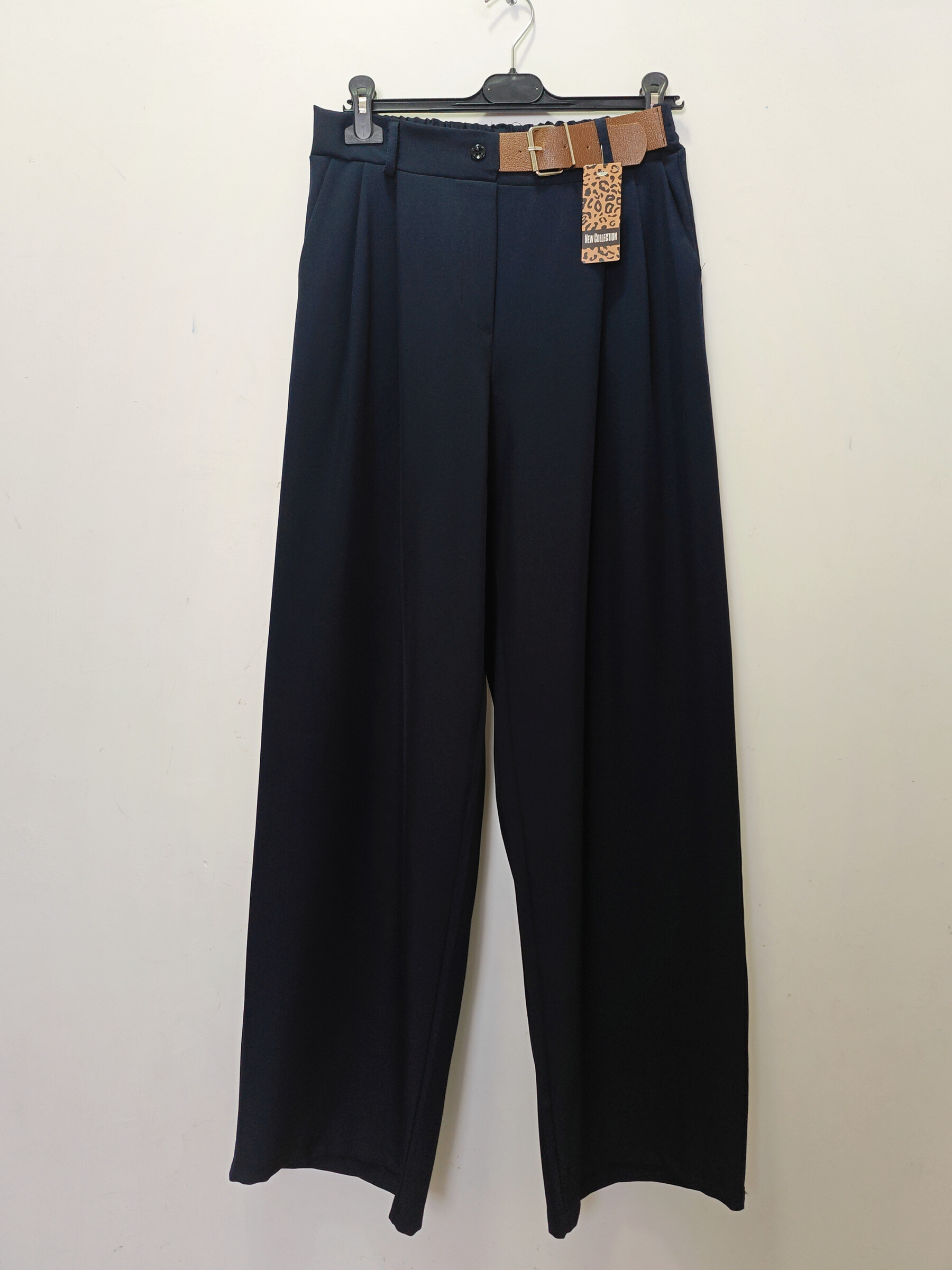 Grossiste M.L Style - Pantalon fluide avec poche et ceinture
