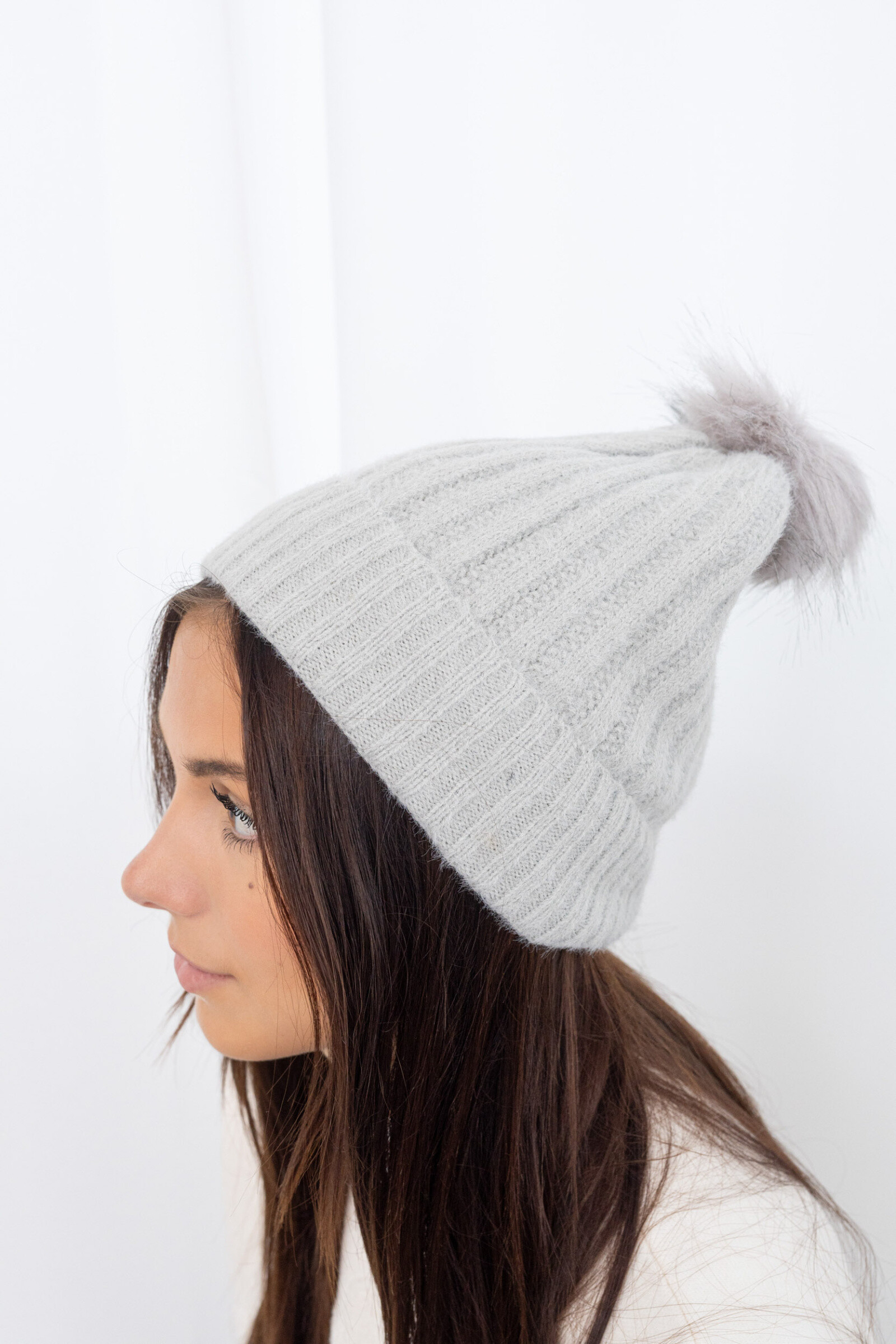 Großhändler M&P Accessoires - Mütze mit Umschlag und mit Fleece gefüttertem Bommel