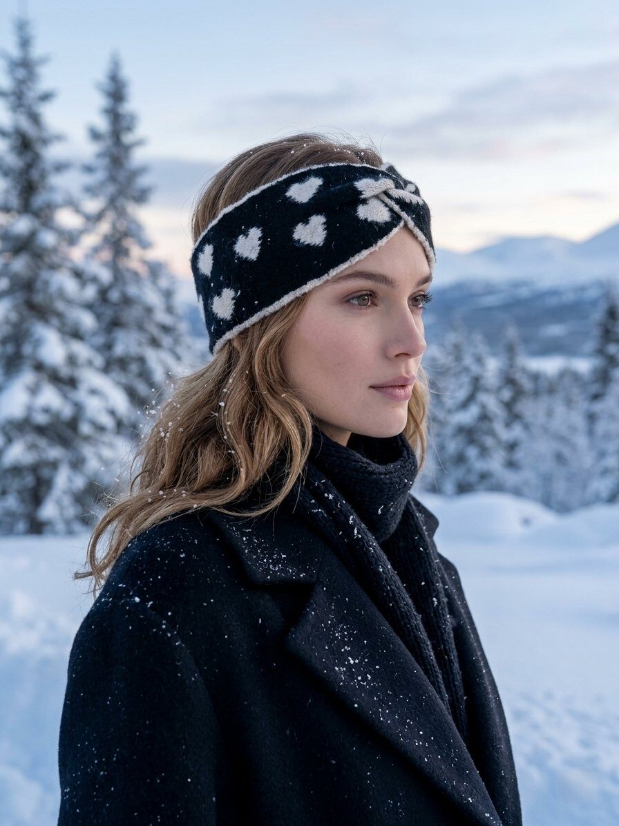 Wholesaler M&P Accessoires - Heart pattern headband