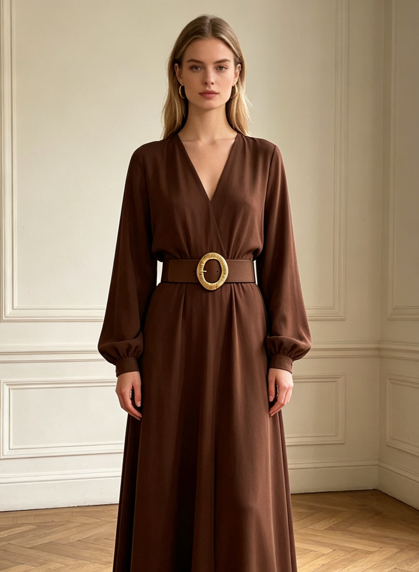 Grossiste M&P Accessoires - Ceinture élastique à grande boucle en métal