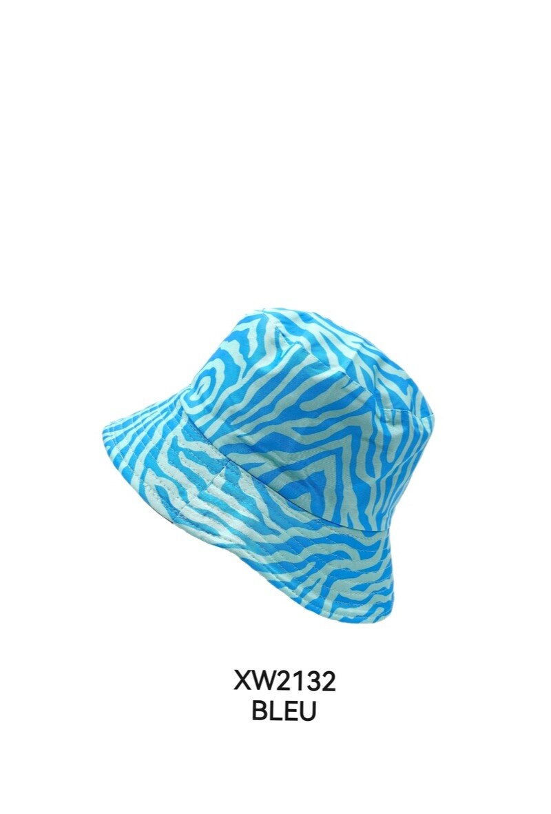 Grossiste M&P Accessoires - Bob chapeau réversible unisexe imprimé