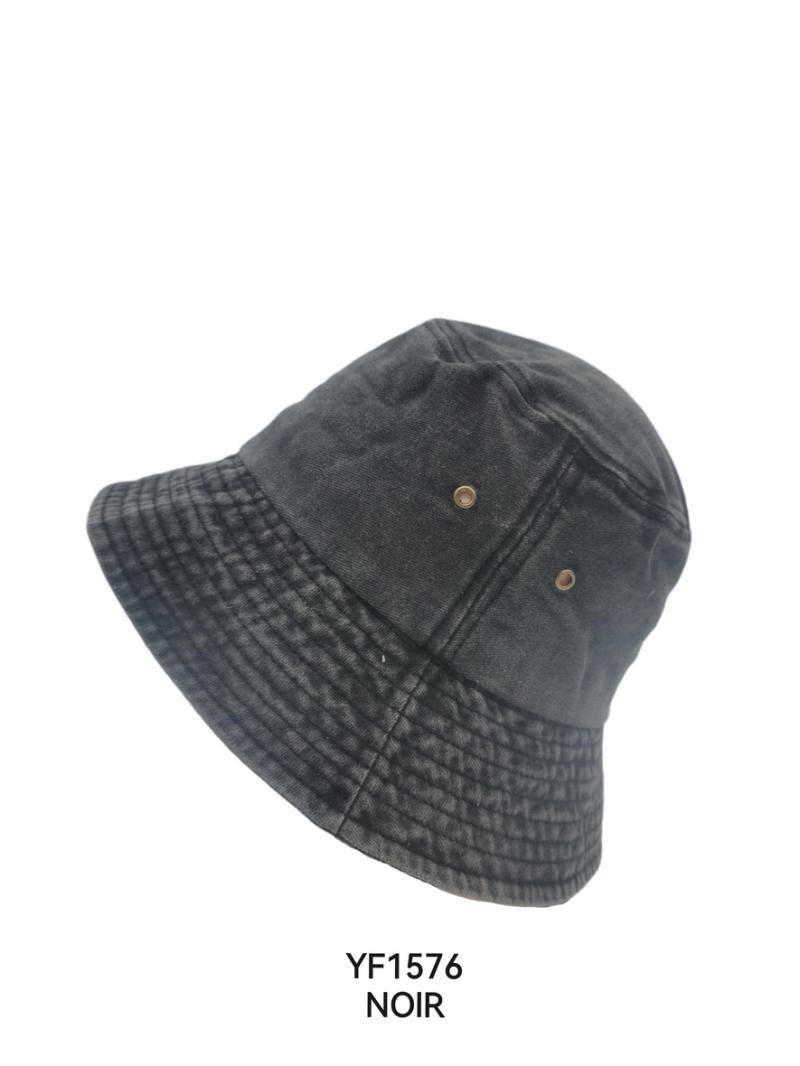 Grossiste M&P Accessoires - Bob chapeau délavé unisexe