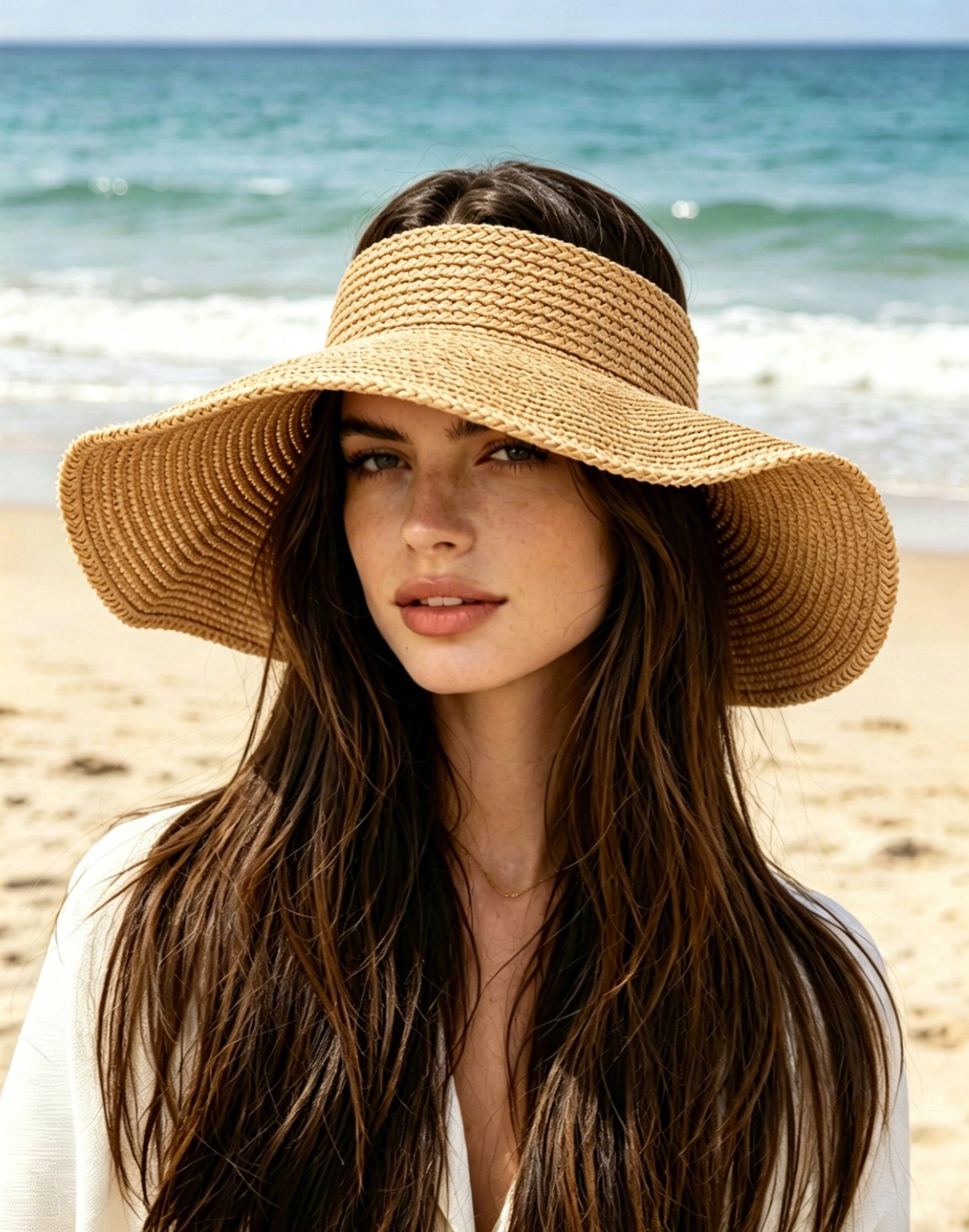 Grossiste M&P Accessoires - Chapeau visière pliable - à scratch et nœud papillon