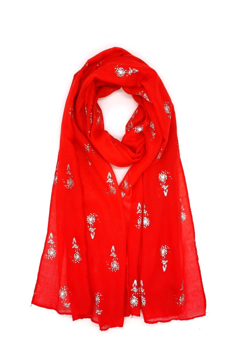 Wholesaler M&P Accessoires - Scarf printed pattern dandelions