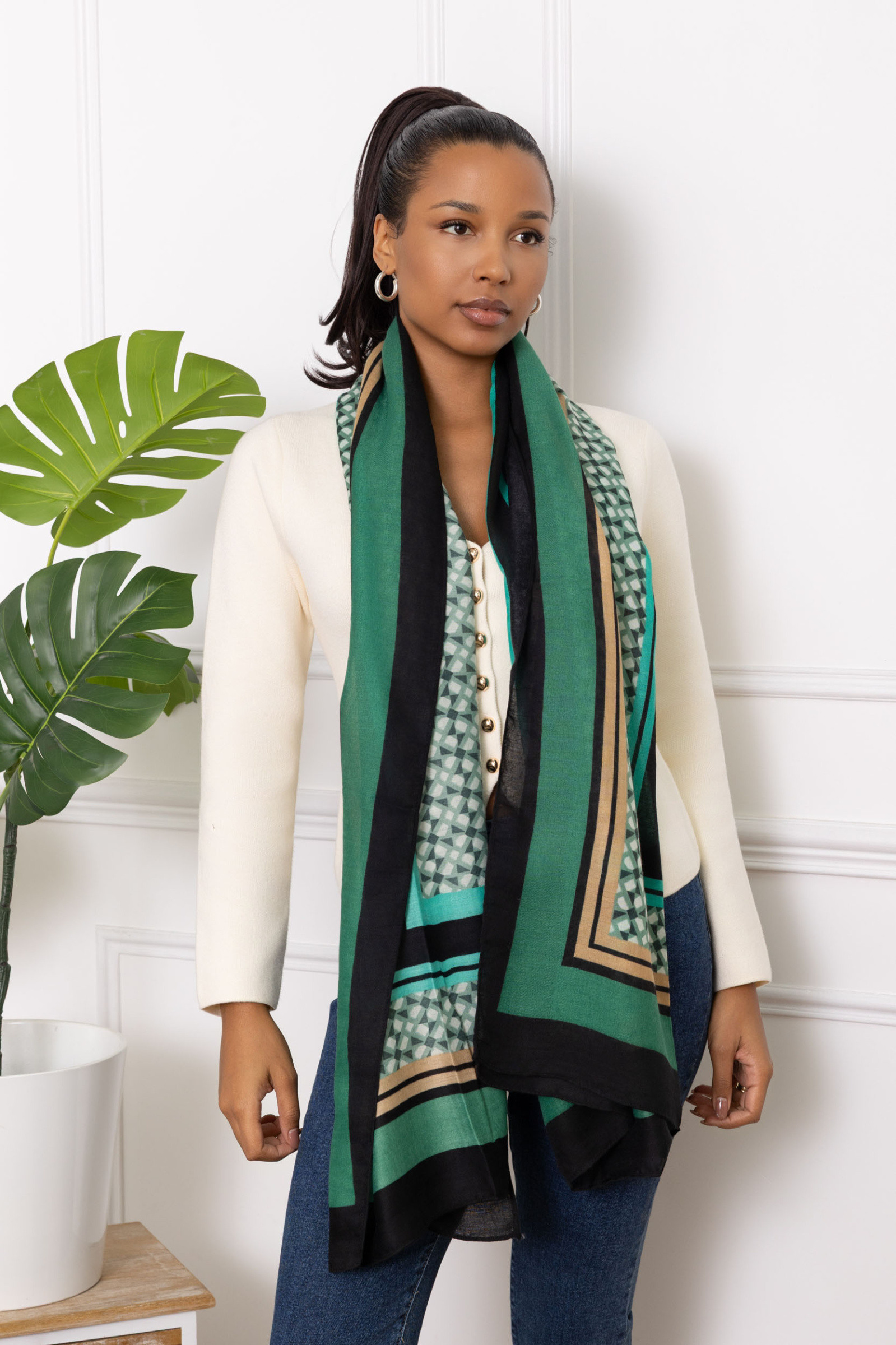Wholesaler M&P Accessoires - Printed scarf