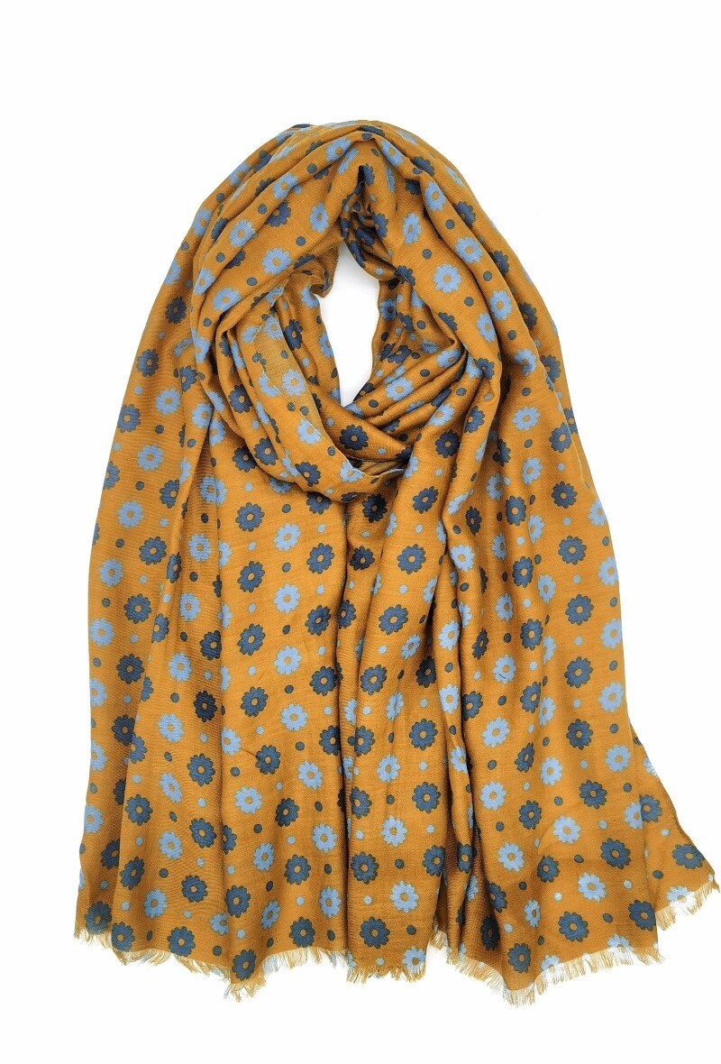 Wholesaler M&P Accessoires - Little flower print scarf