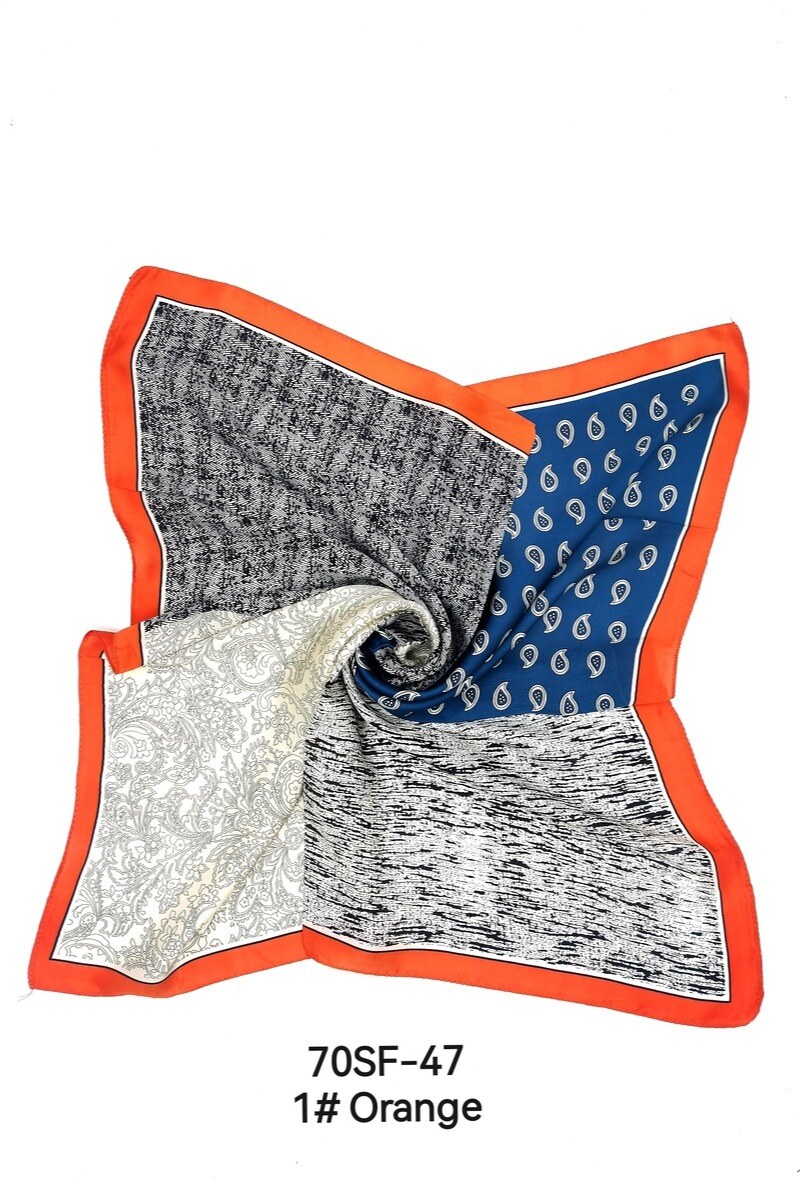Grossista M&P Accessoires - Piccolo quadrato 70*70 cm stampato fantasia
