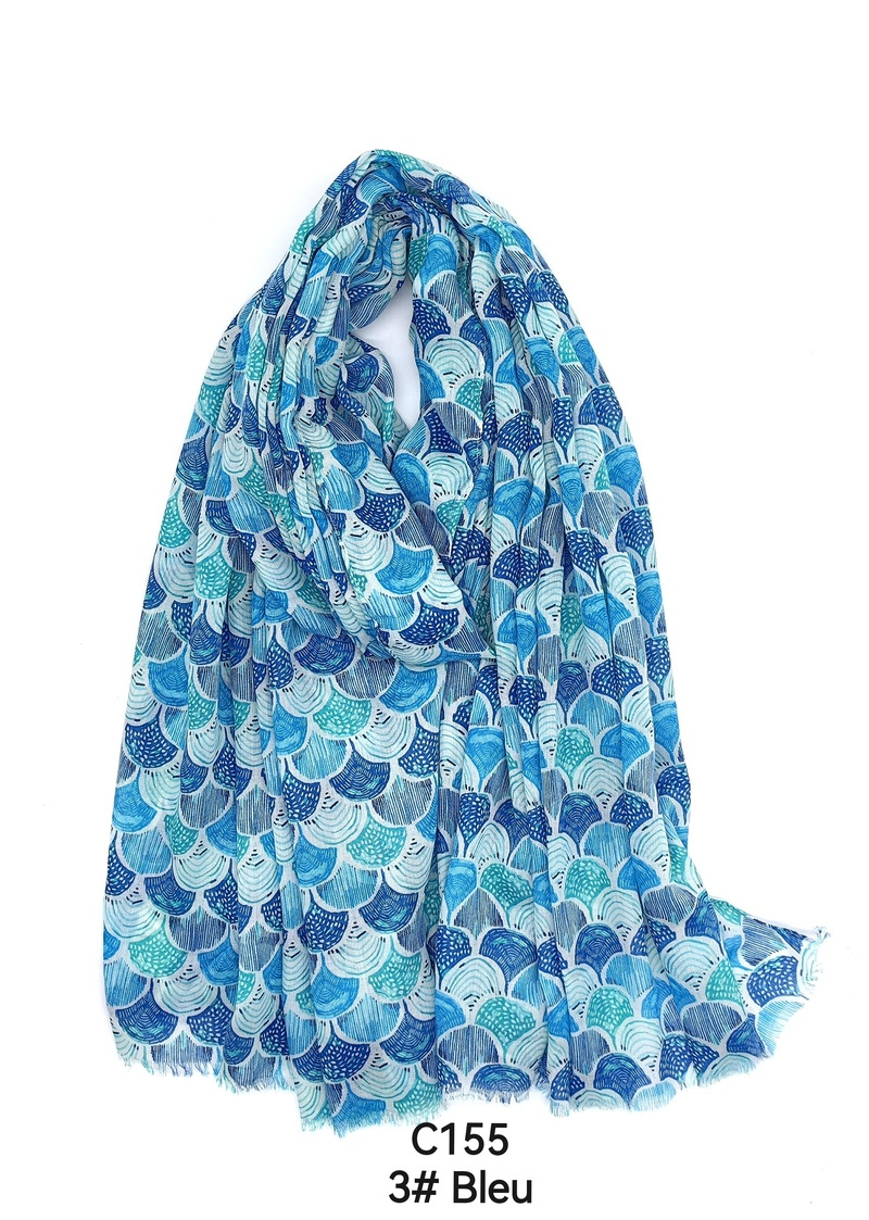 Mayorista M&P Accessoires - Pañuelo con estampado de abanicos