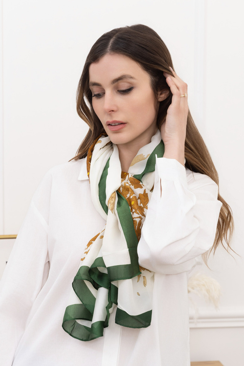 Mayorista M&P Accessoires - Pañuelo raso ligero estampado