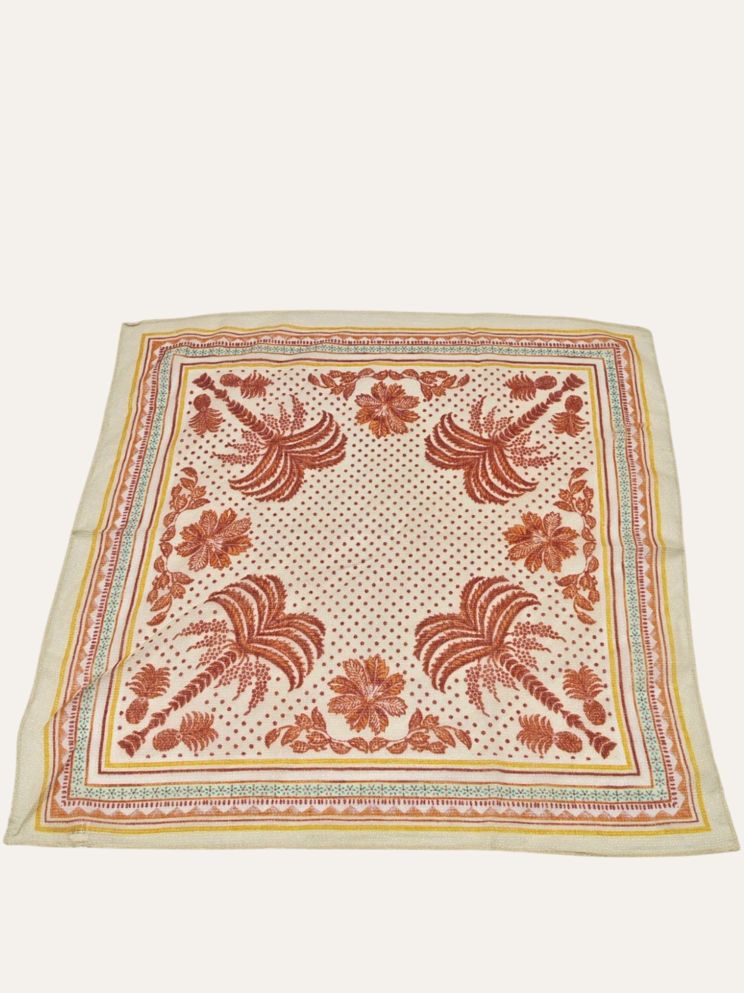Mayorista M&P Accessoires - Pequeño cuadrado 53*53cm lurex impreso con hilo metálico