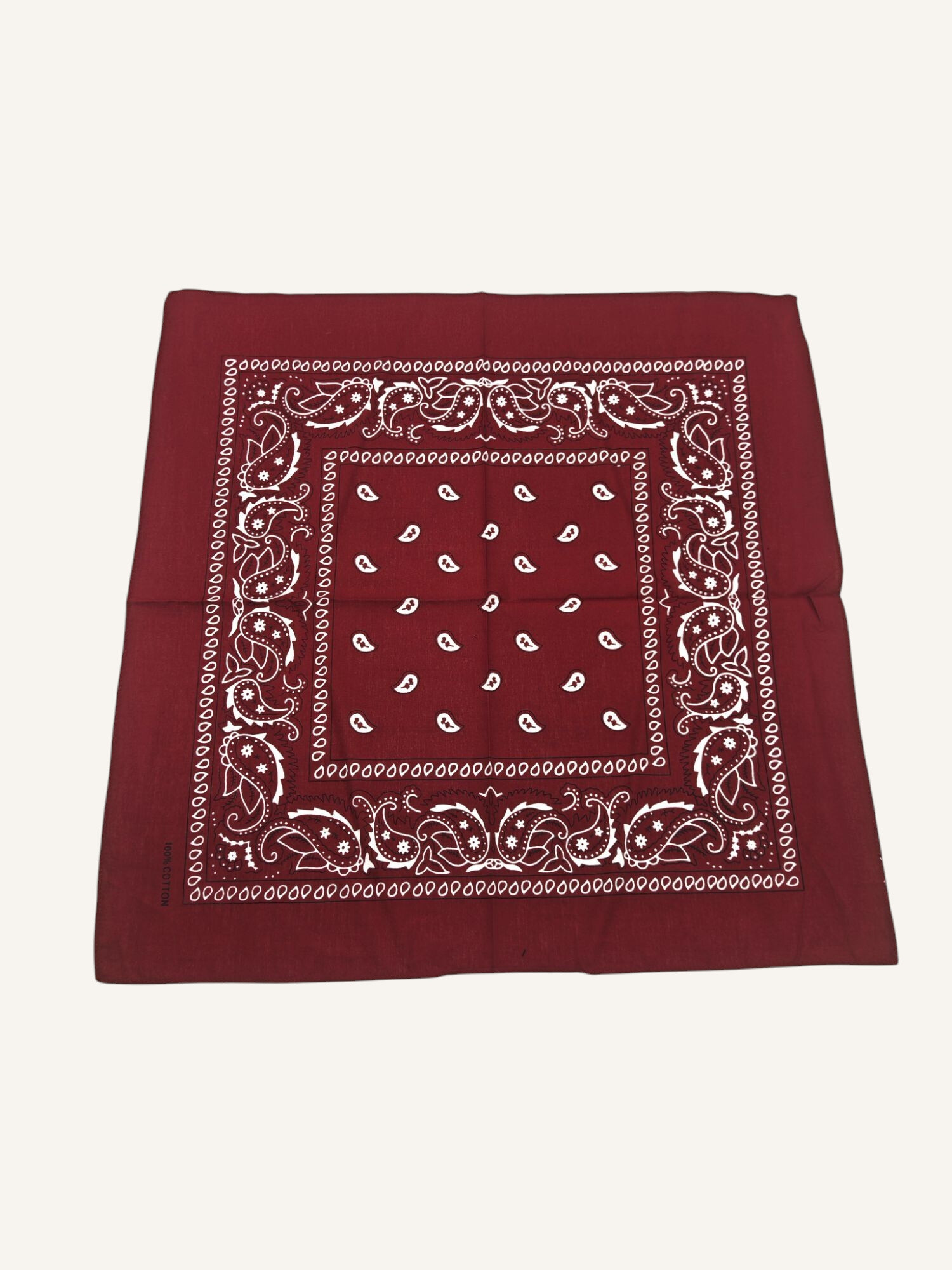 Grossiste M&P Accessoires - Petit carré bandana 53*53cm imprimé paisley