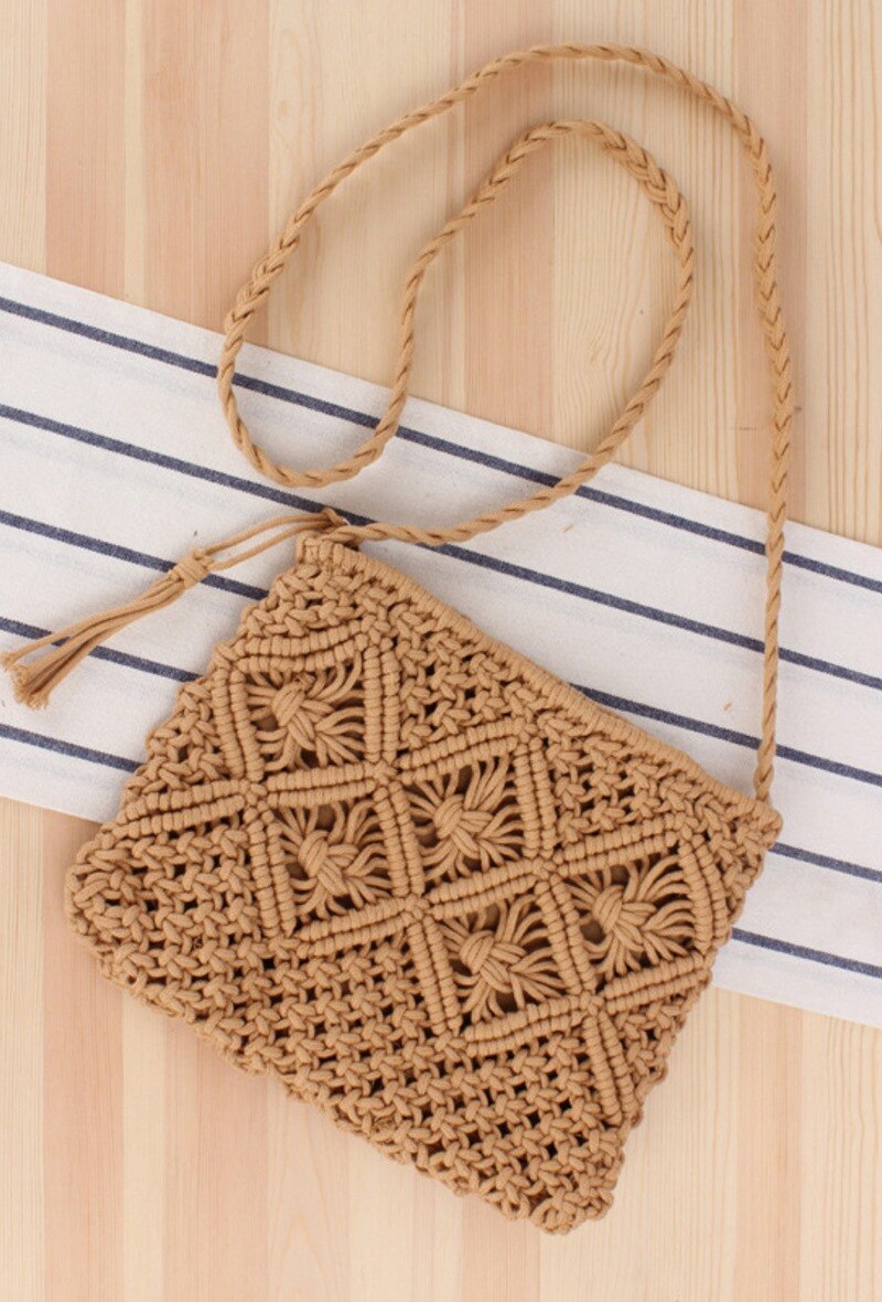 Grossista M&P Accessoires - Borsa pochette boho a tracolla