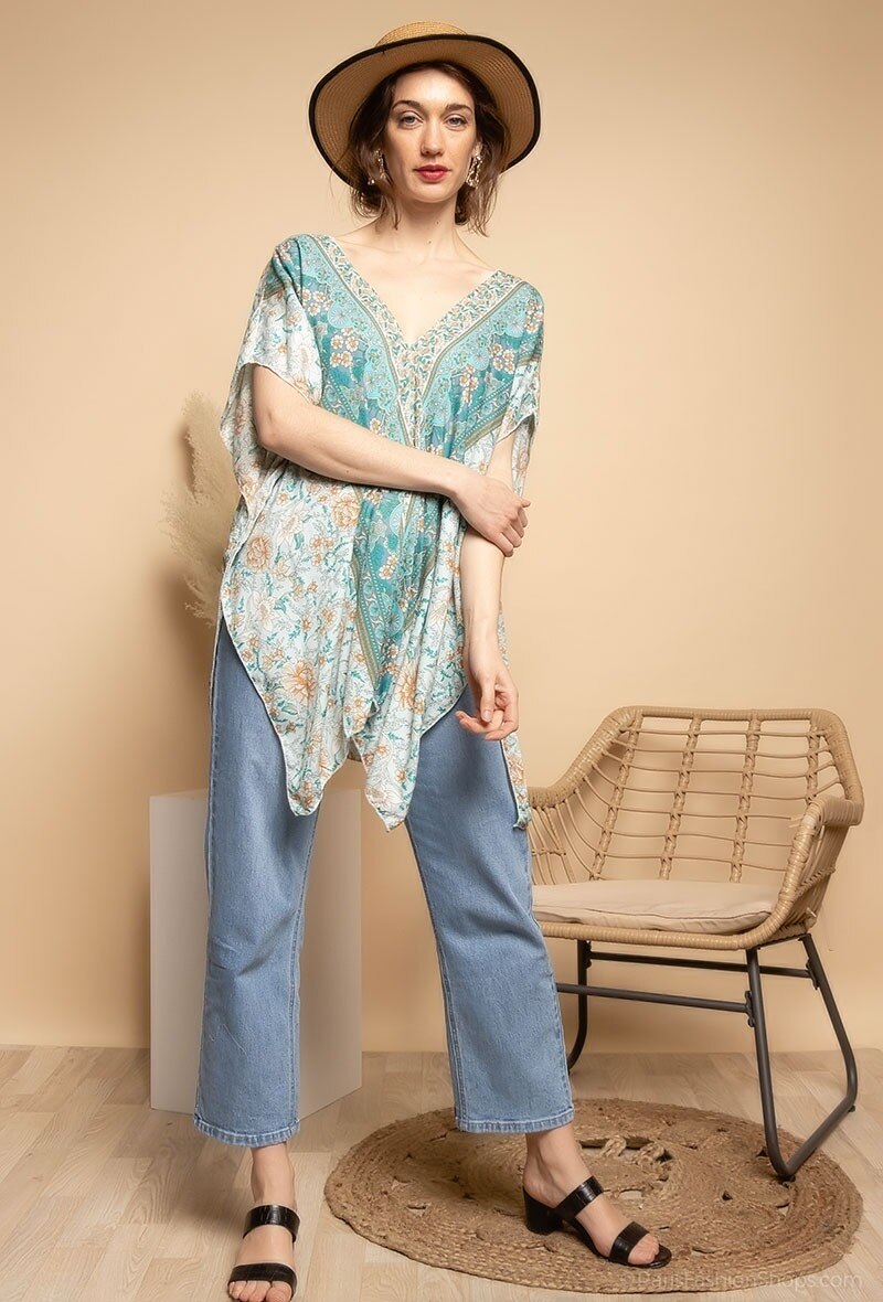 Wholesaler M&P Accessoires - Floral print tunic