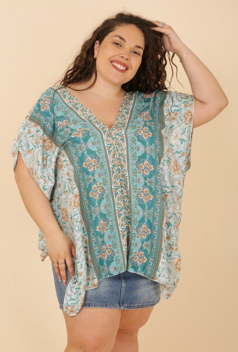 Wholesaler M&P Accessoires - Floral print tunic