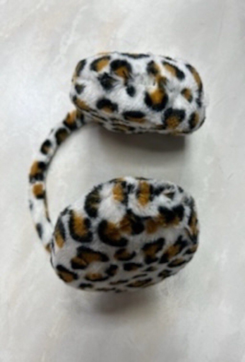Mayorista Mac Moda - Orejeras estampadas de leopardo