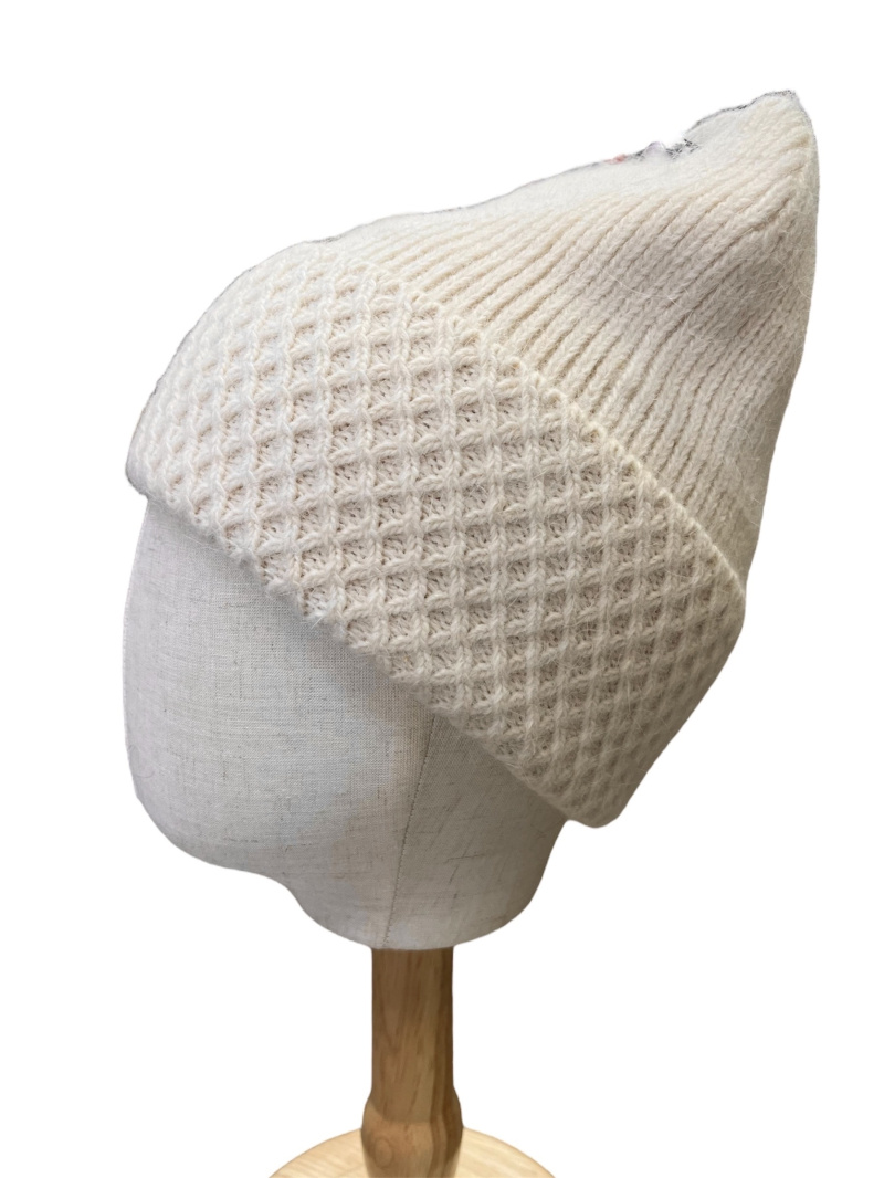 Wholesaler Mac Moda - women's plain wool effect hat