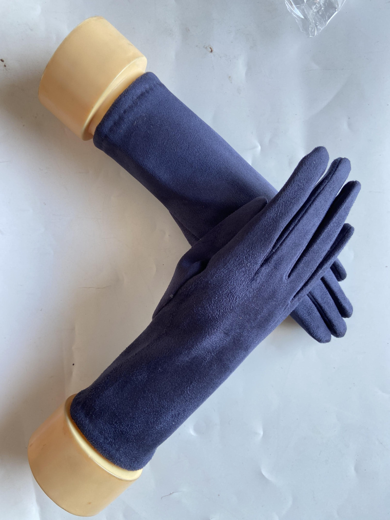 Wholesaler Mac Moda - plain suede effect glove