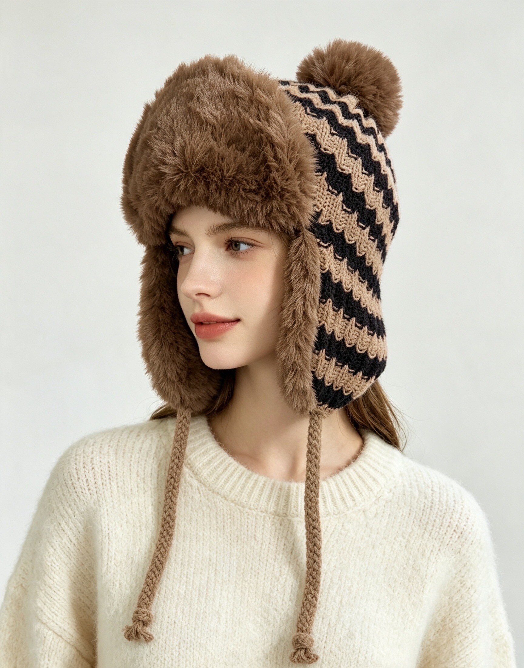 Grossiste Mac Moda - Bonnet chapka doublé