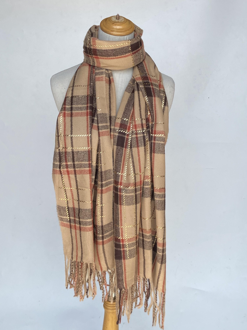 Wholesaler Mac Moda - Fringed printed scarf