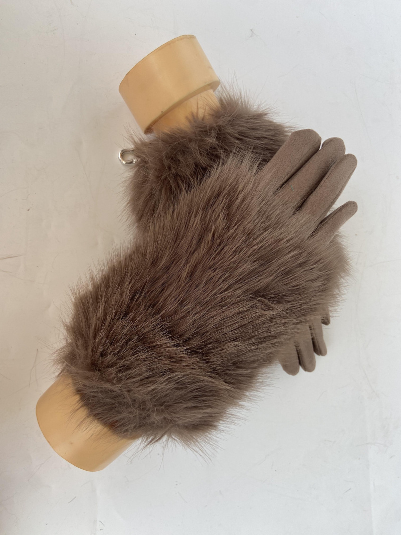Mayorista Mac Moda - guante de piel sintética de leopardo