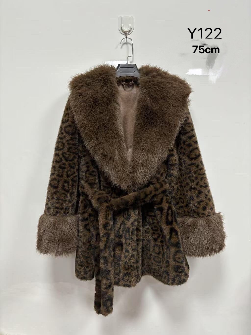Mayorista Mac Moda - abrigo efecto visón
