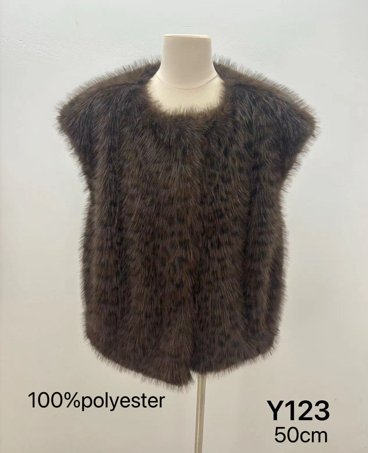 Mayorista Mac Moda - abrigo efecto visón