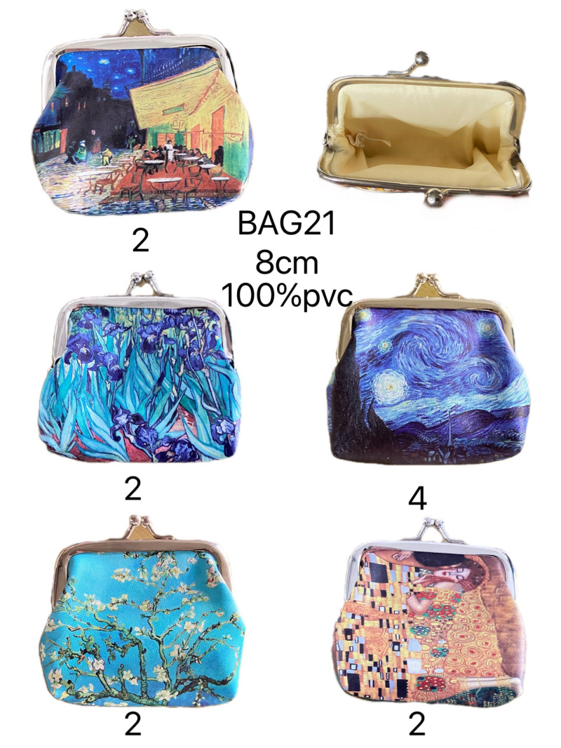 Wholesaler Mac Moda - painting coin purse